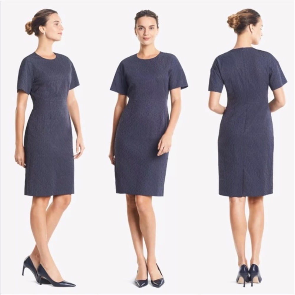 NWT MM Lafleur Gayle Dress in Vine Jacquard Orbit Size 0